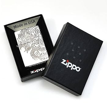 Amazon.com: Zippo 2SI-3CP Windproof Brass Lighter, 3 Sides